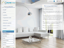Tablet Screenshot of concordimmo.com